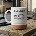 SLEDDER ŁADUJE SIĘ Kubek korkowy