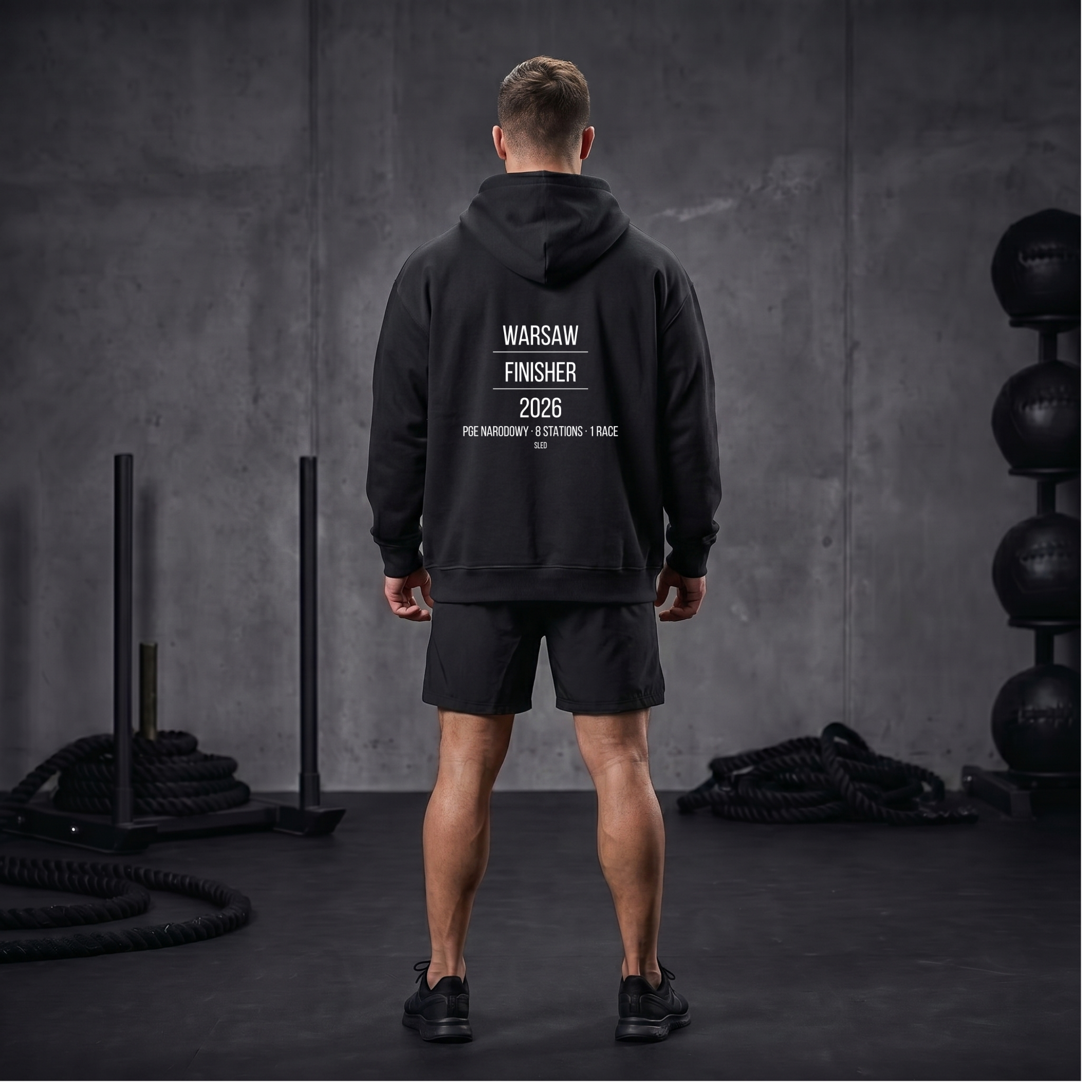WARSAW FINISHER 2026 - BLUZA OVERSIZE