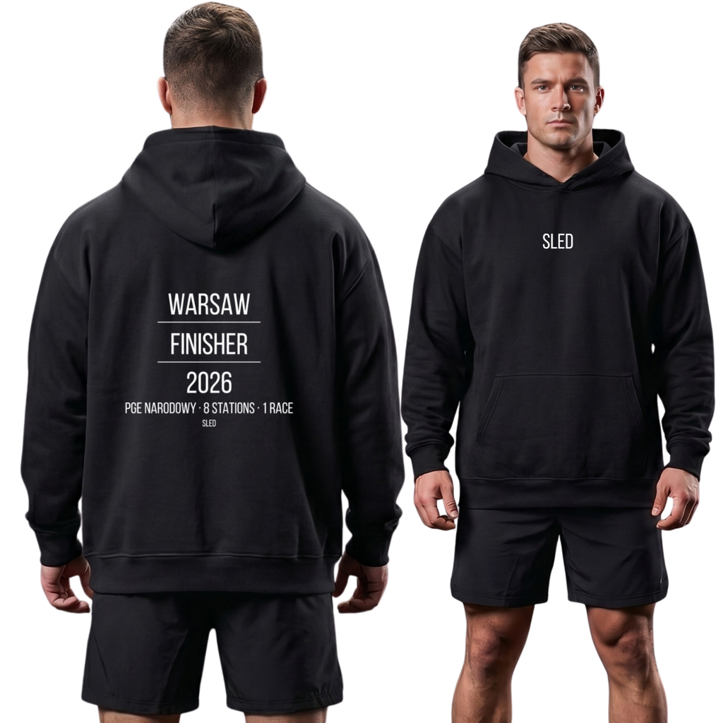 WARSAW FINISHER 2026 - BLUZA OVERSIZE